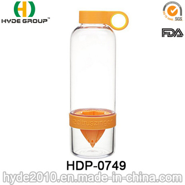 800ml haute qualité bouteille de jus de citron Tritan, BPA libre Fruit plastique infuseur bouteille (HDP-0749)